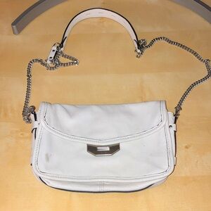 Rag and Bone Field Leather Clutch with removable strap